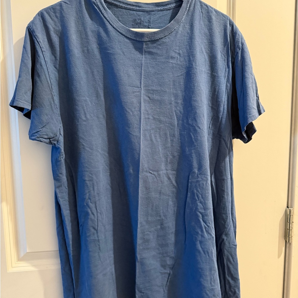 Fruit of the Loom Classic Blue Short Sleeve Shirt